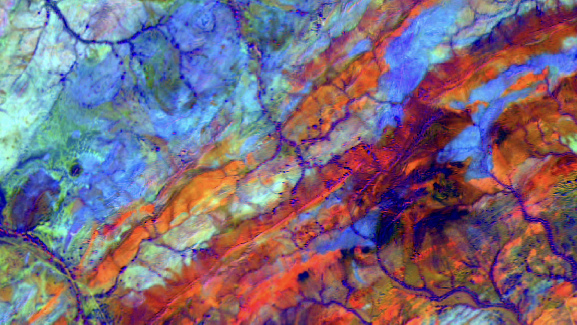 Identifying alteration minerals for exploration targeting