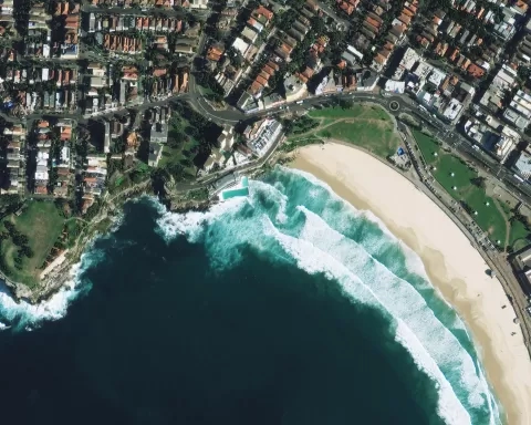 GeoEye-1 - Bondi Beach, Sydney, Australia
