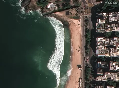 Leblon Beach, Rio De Janeiro, Brazil