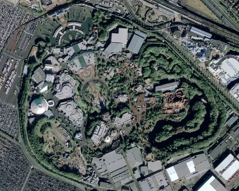 GeoEye-1 - Disneyland Tokyo, Japan