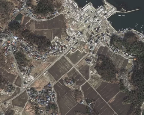 GeoEye-1 - Sendai, Japan